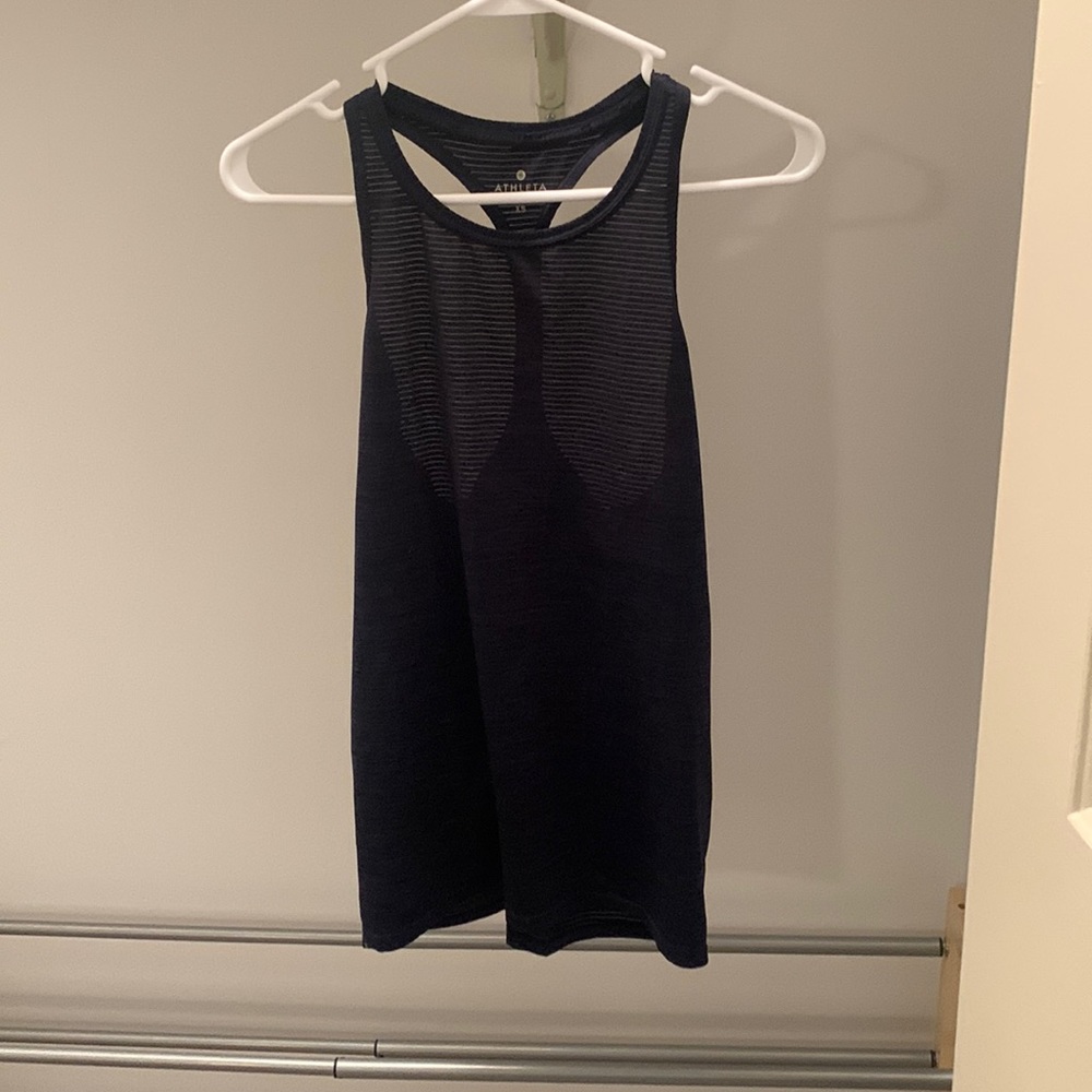 Athleta Navy Tank XS